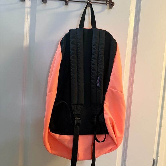 New! JANSPORT Superbreak Backpack Coral/Orange - Picture 5 of 7